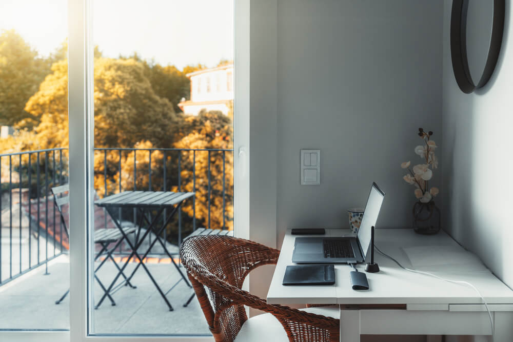 A home office. Check out these 5 tips for Self-Care Sunday to refresh and recharge yourself. Visit this link.