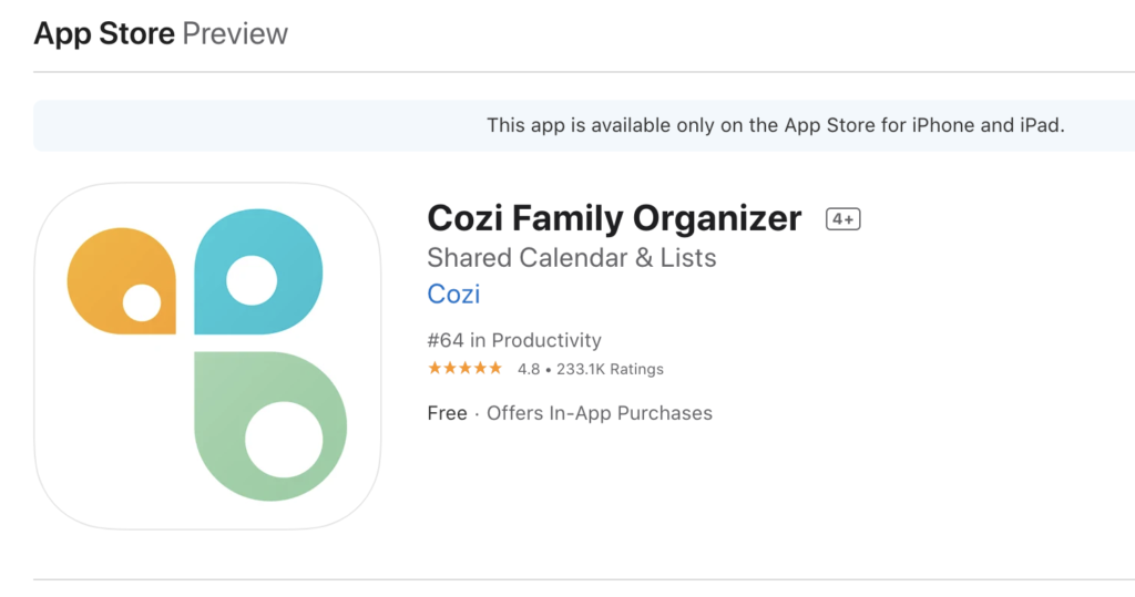 apple store cozi review