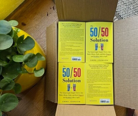 The 50/50 Solution: The Surprisingly Simple Choice that Makes Moms, Dads, and Kids Happier and Healthier after a Split Paperback – March 26, 2024 (Sourcebooks)