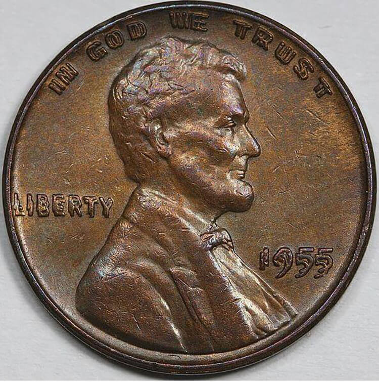 Front and back of the 1955 Double Die Penny. 15 coins worth money in 2024: Do you have any at your house?