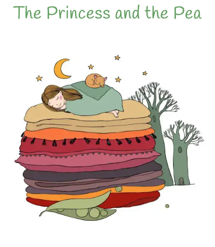 "The Princess and the Pea" free audiobook on Storynory