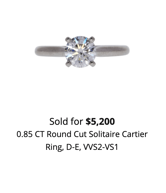 where to sell cartier ring